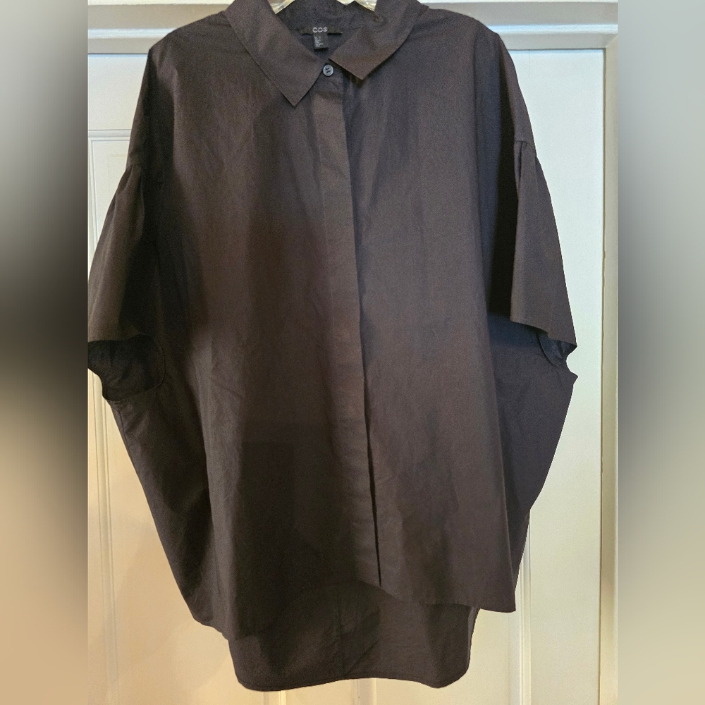 Womens COS Black Lightweight Shirt